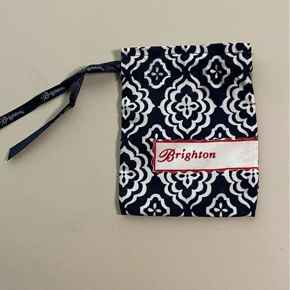 Brighton Wristlet clutch purse and jewelry bag - Picture 2 of 12